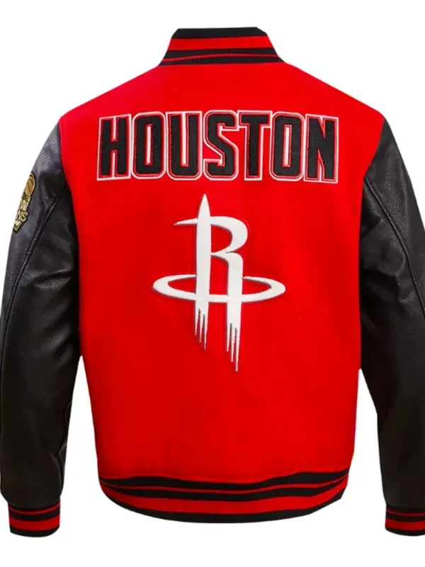 Retro Rockets Classic Rib Varsity Jacket