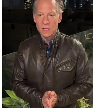 The Today Show Richard Engel Leather Jacket