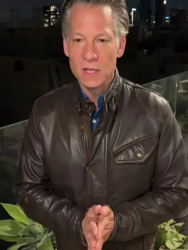 The Today Show Richard Engel Leather Jacket