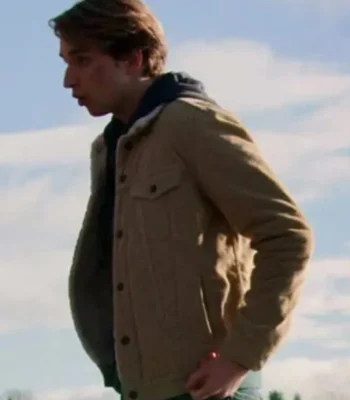Ricky Virgin River Season 2 Brown Corduroy Jacket