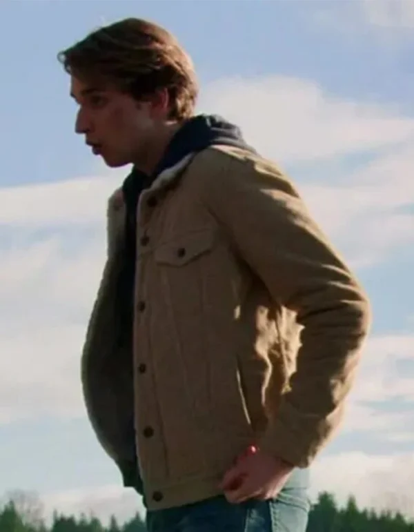 Ricky Virgin River Season 2 Brown Corduroy Jacket