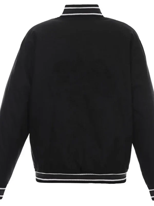 Rockets Black Poly-Twill Jacket