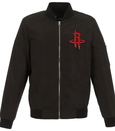 Rockets Bomber Lightweight Nylon Jacket