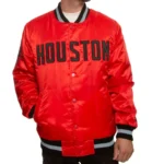 Rockets Bomber Red Jacket