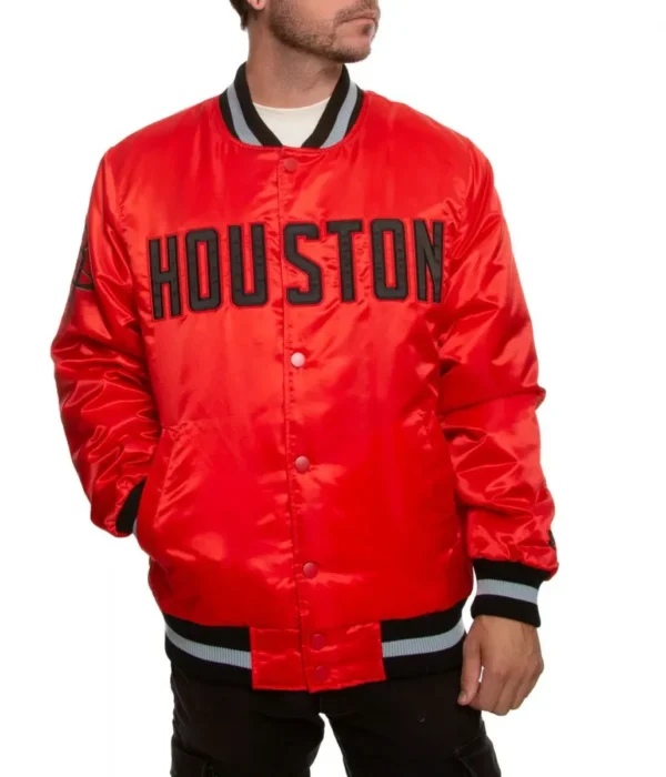 Rockets Bomber Red Jacket
