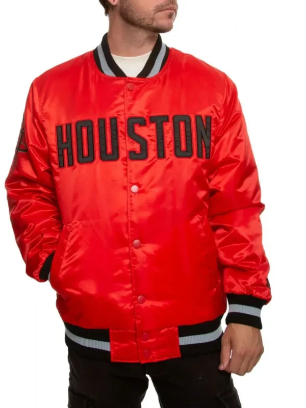 Rockets Bomber Red Jacket