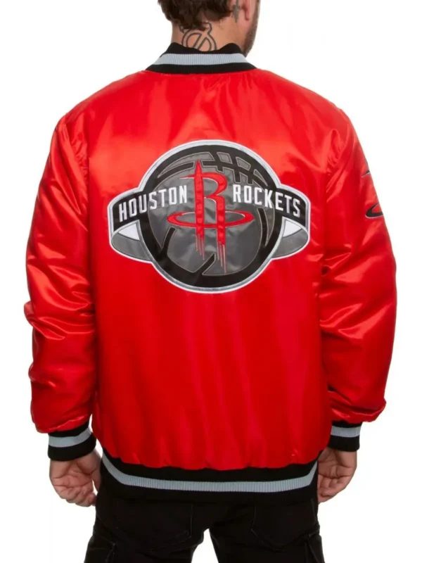 Rockets Bomber Red Jacket