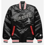 Rockets Exclusive Black Satin Jacket