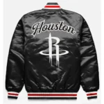 Rockets Exclusive Black Satin Jacket