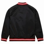 Rockets Lightweight Black Satin Jacket