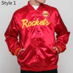 Rockets Lightweight Satin Jacket