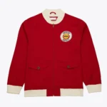 Rockets Red Cotton Twill Jacket