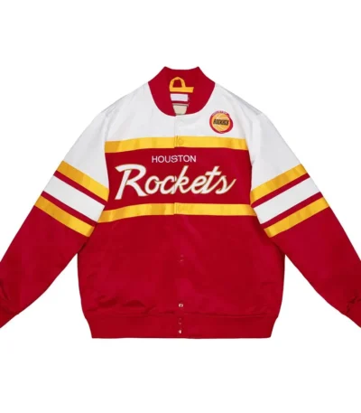 Rockets Special Script Satin Jacket