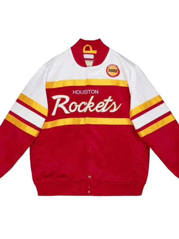 Rockets Special Script Satin Jacket