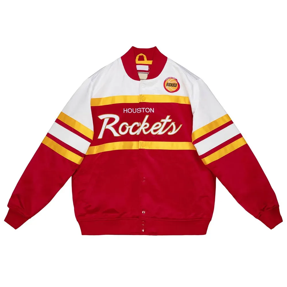 Rockets Special Script Satin Jacket Rockets Special Script Satin Jacket