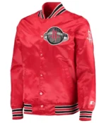 Rockets The Diamond Classic Red Full-Snap Jacket
