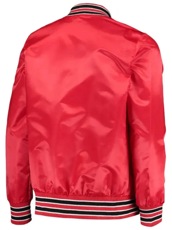 Rockets The Diamond Classic Red Full-Snap Jacket