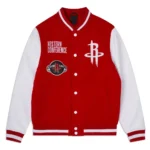 Rockets Varsity Red Jacket