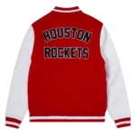 Rockets Varsity Red Jacket