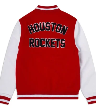 Rockets Varsity Red Jacket