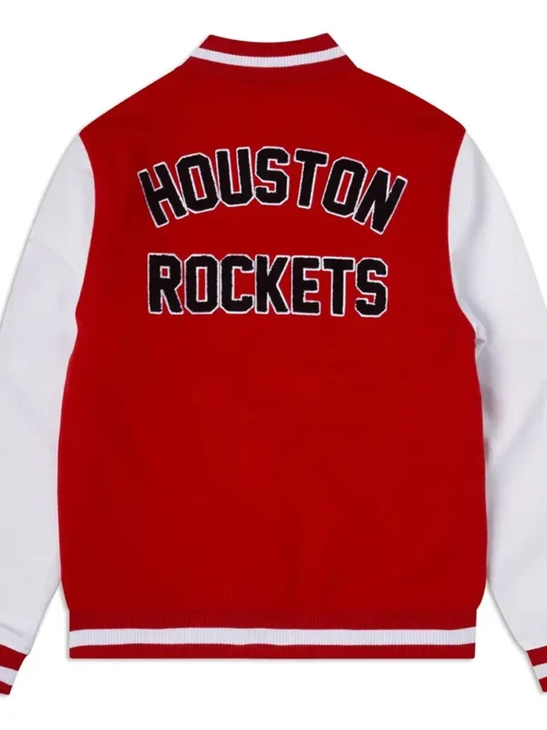 Rockets Varsity Red Jacket