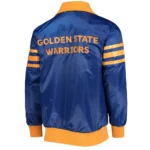 Royal Golden State Warriors The Captain II Satin Jacket