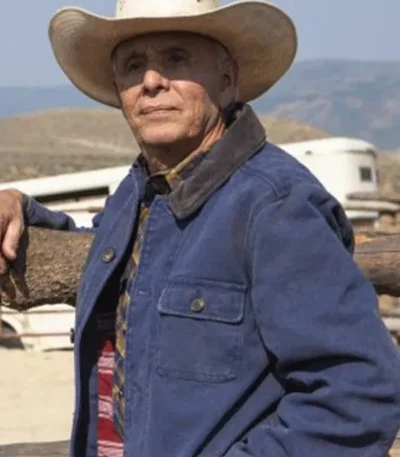 Rudy Ramos Yellowstone Blue Trucker Jacket