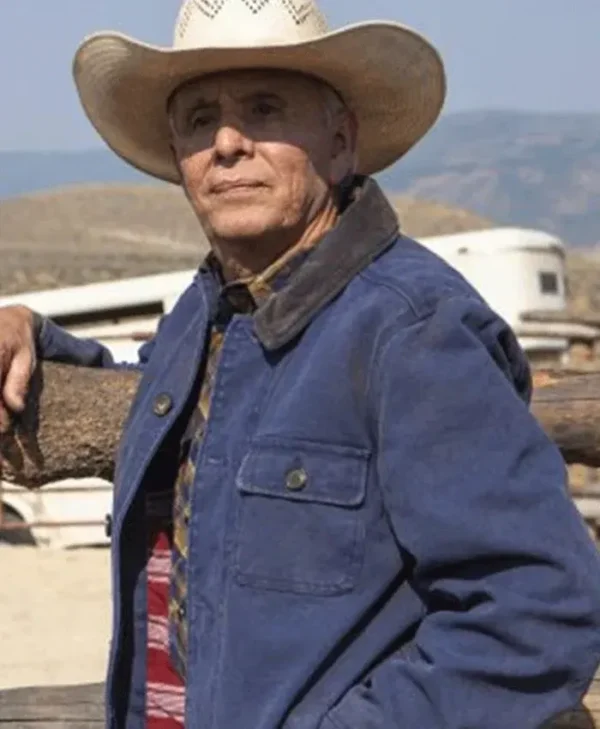 Rudy Ramos Yellowstone Blue Trucker Jacket