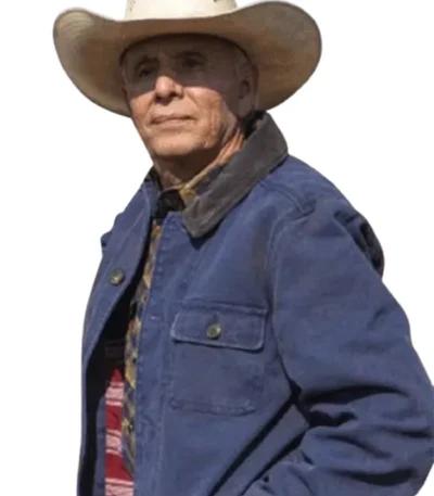 Rudy Ramos Yellowstone Blue Trucker Jacket