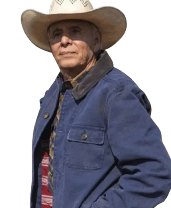 Rudy Ramos Yellowstone Blue Trucker Jacket