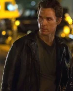 Rust Cohle True Detective Biker Leather Jacket