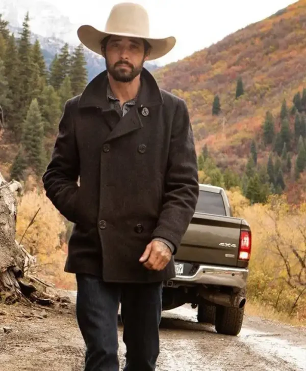 Ryan Bingham TV Series Yellowstone Peacoat