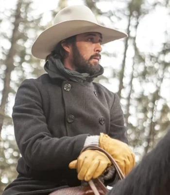 Ryan Bingham TV Series Yellowstone Peacoat