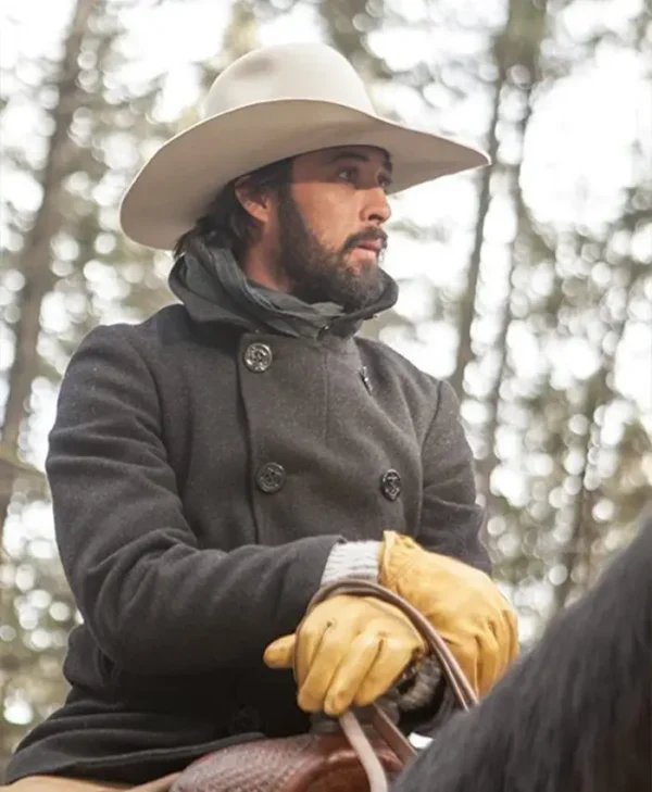 Ryan Bingham TV Series Yellowstone Peacoat