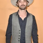 Ryan Bingham Yellowstone Wool Grey Award Show Vest