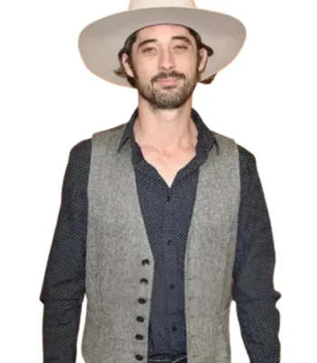 Ryan Bingham Yellowstone Wool Grey Award Show Vest
