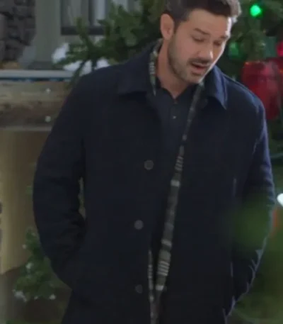 Ryan Paevey Under The Christmas Sky 2023 Blue Coat