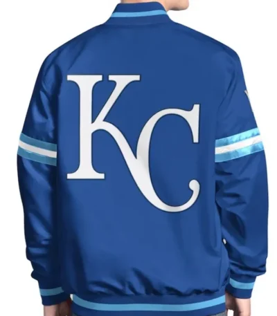 Scout Kansas City Royals Varsity Satin Jacket