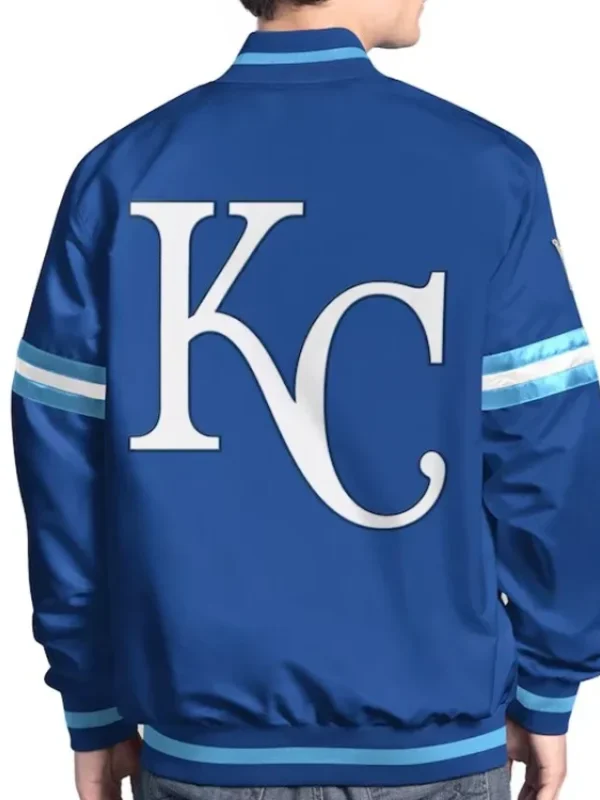 Scout Kansas City Royals Varsity Satin Jacket