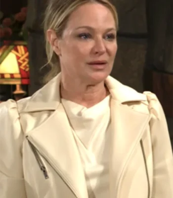 Sharon Case The Young and the Restless Biker Leather Jacket