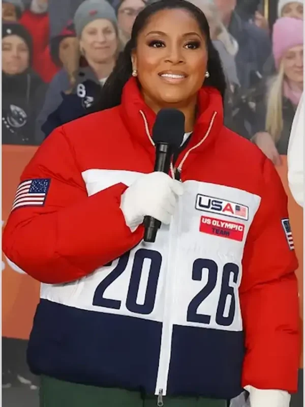 Sheinelle Jones Team USA Ceremony Jacket