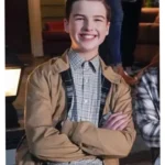 Sheldon Cooper Young Sheldon Brown Cotton Jacket