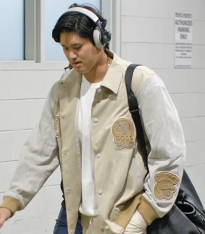 Shohei Ohtani varsity jacket