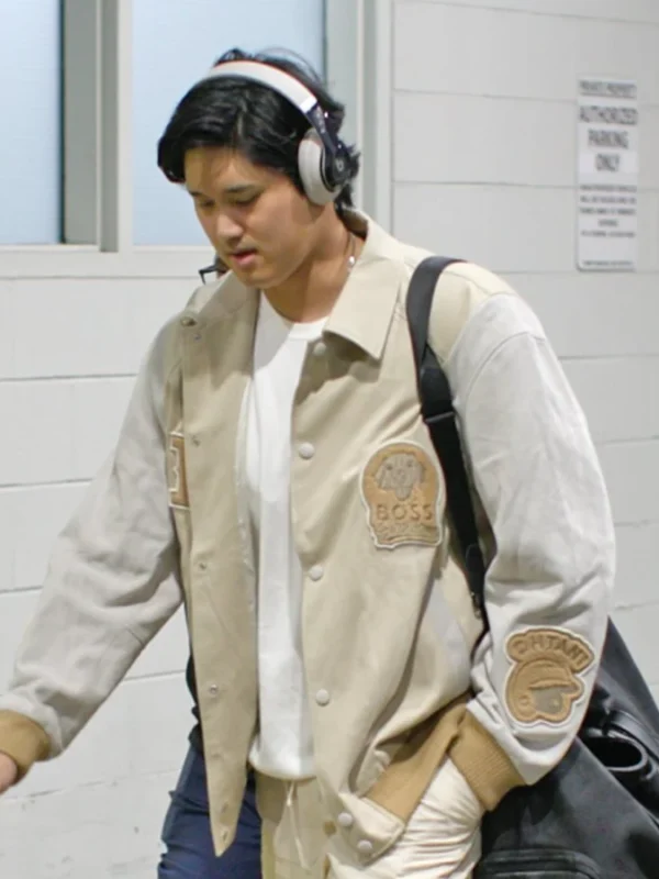 Shohei Ohtani varsity jacket