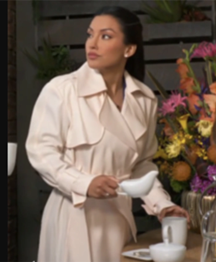 Audra Charles The Young and the Restless Coat Audra Charles The Young and the Restless Coat