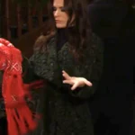 Chelsea Newman The Young and the Restless Green Coat