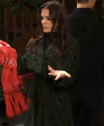 Chelsea Newman The Young and the Restless Green Coat