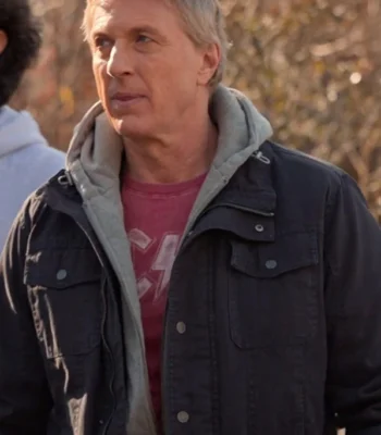 Cobra Kai Season 06 Johnny Lawrence Black Jacket