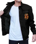 Karate Kid Cobra Kai Black Cotton Jacket