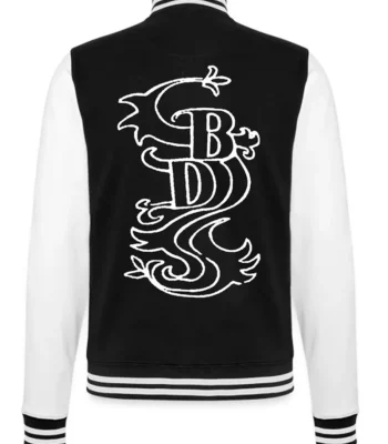 Tokyo Revengers Black Dragon Wool Varsity Jacket